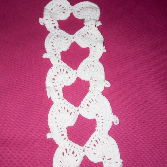 White Handmade Crochet Barefoot Gladiator Sandals - Picture 4 of 5